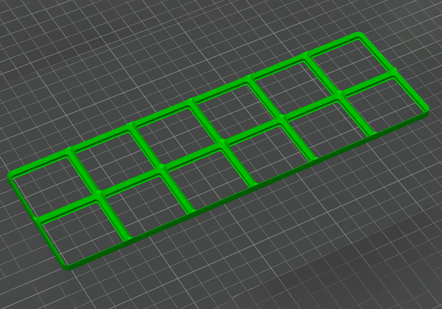 Gridfinity základna 2x6