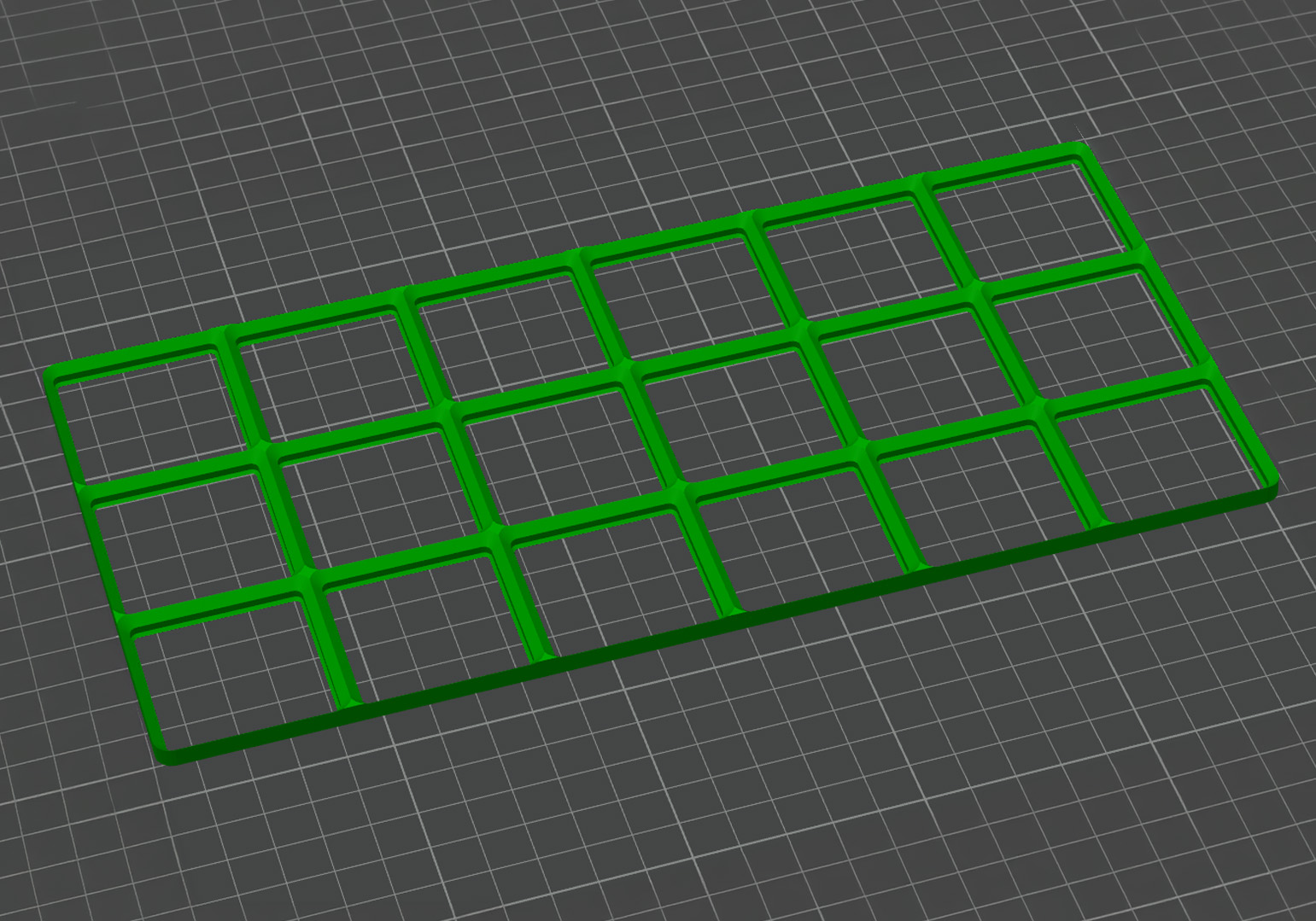 Gridfinity základna 3x6