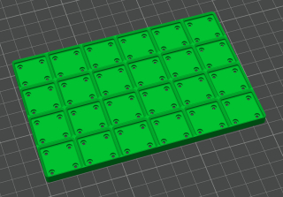 Gridfinity zátěžová základna 4x6