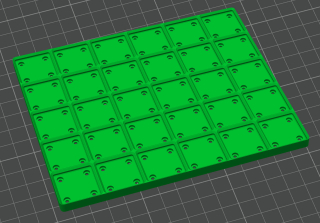Gridfinity zátěžová základna 5x6