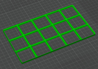 Gridfinity základna 3x5
