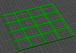 Gridfinity základna 4x4