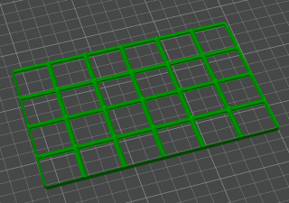 Gridfinity základna 4x6