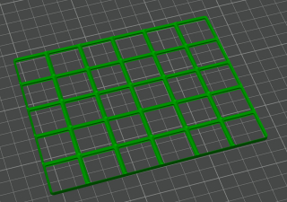 Gridfinity základna 5x6